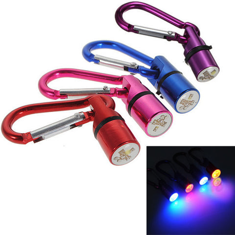 4 Colors Dog Cat Pet Safety Flash LED Light Collar Tag New Rose